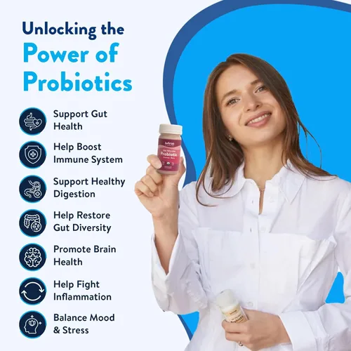 Miniatura 3 de KefirLab Probióticos 100T CFU - 36 cepas - Vegano y orgánico - Apoya la digestión, el sistema inmunológico, la salud del cerebro, el estado de ánimo