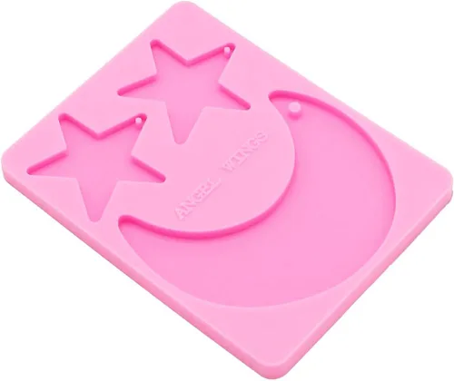 Miniatura 5 de Molde de silicona de resina de cabeza de animal lindo de 8 cavidades, mini conejo, corazón, caballo, robot, forma de cabeza de oso, molde