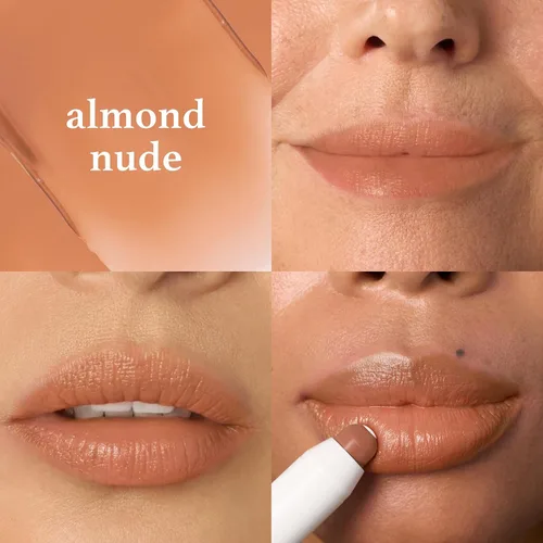 Miniatura 2 de Julep It's Balm Tint of Color Lip Balm - Almond Nude Color de labios hidratante con núcleo de vitamina E Acabado brillante natural Vegano y 16