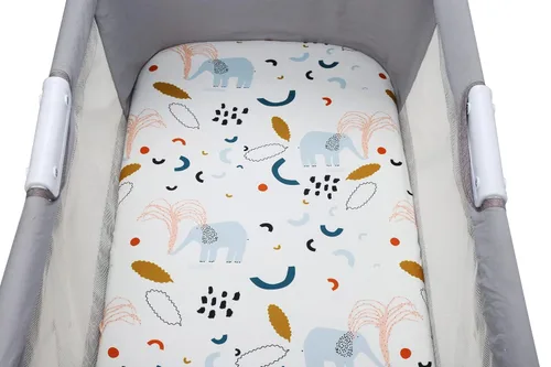 Miniatura 6 de Onacosht Juego de sábanas bajeras 3 unidades para bebé niño y niña, juego de sábanas ajustadas elásticas universales para colchón de moisés ovalado