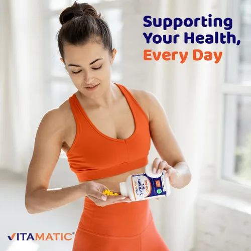 Miniatura 5 de Vitamatic Vitamina B2 (riboflavina) 250 mg - 200 Cápsulas - Paquete de 2 Supports Energy Metabolism, Nervous Sytem Health, Healthy Skin & Eye