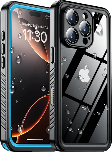 Miniatura 10 de SPIDERCASE Solo diseñada para el iPhone 13 Pro Max, funda impermeable, lente incorporada y protector de pantalla, protección completa de alta
