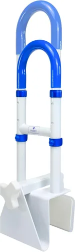 EYL Medical Supplies Mango de bañera ajustable para ancianos | Barra de agarre resistente con abrazadera para bañera con capacidad de 300 libras |