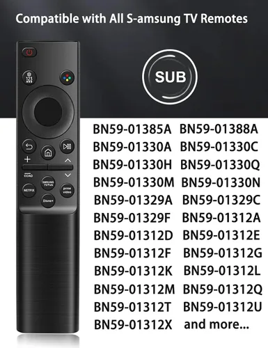 Miniatura 4 de Reemplazo para mando a distancia de Samsung TV, compatible con todos los televisores inteligentes Samsung Smart TV LED LCD HDTV 3D de marco curvo