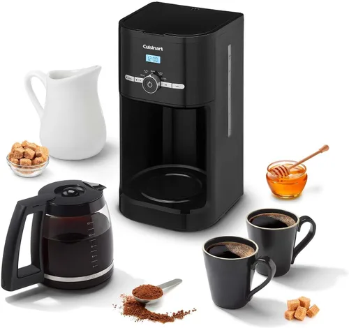 Miniatura 2 de Cafetera programable clásica de 12 tazas Cuisinart, color negro, DCC-1120BKNAS