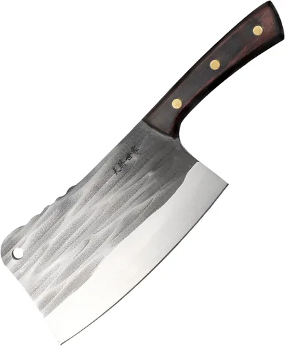 Miniatura 19 de TJ POP Cuchilla China de Chef, Cuchillo de Acero Inoxidable de 7.5 Pulgadas con Mango Ergonómico, Cuchillo de Cocina Ultra Afilado para Hogar