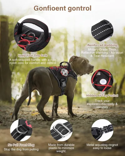 Miniatura 4 de PETNANNY Arnés táctico para perros