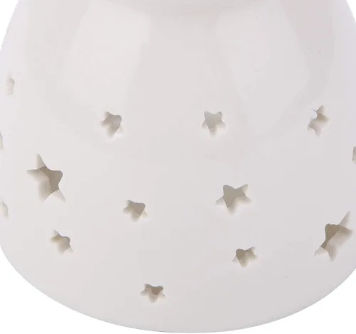 Miniatura 8 de Horno de cera, calentador de horno de aceite de cerámica para hornos de cera perfumada, soporte de luz de té, lámpara de fragancia nocturna