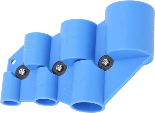 Miniatura 6 de TOPINCN Medidor de profundidad de tubería, herramienta de tubería de desbarbado de plástico desmontar el reemplazo para tubos de cobre PEX CPVC PERT