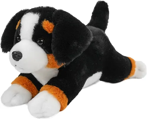 Miniatura 13 de Peluche de animal de peluche suave para cachorro, cachorro, chupete para dormir, adorable animal de peluche para niños pequeños, niños y niñas