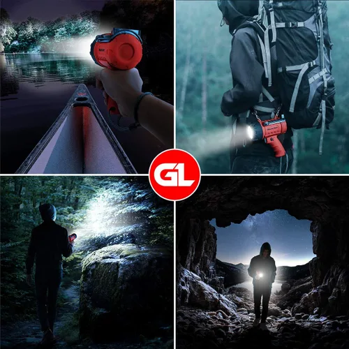 Miniatura 7 de GearLight - Linterna de proyector LED impermeable Watchman, alta en lúmenes AA para accesorios de campamento al aire libre, equipo de kayak marino