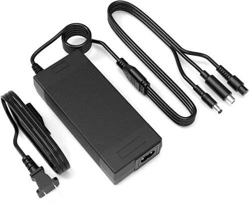 Cargador eléctrico de scooter Hover-1 de 42 V, 2 A, cargador de repuesto para batería de scooter de litio de 36 V, Gotrax, Maxshot V1, Hiboy,