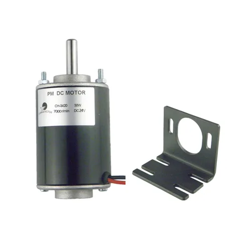 Miniatura 17 de CHANCS Motor de engranaje eléctrico de poco ruido del eje común del poder más elevado CH-3420 24V DC 7000RPM del alto esfuerzo de torsión