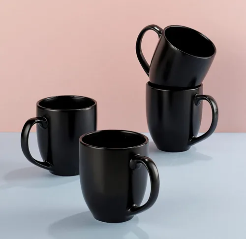 Miniatura 4 de Godinger Juego de tazas de café, taza de café grande, taza de té, bebidas calientes, tazas grandes, 16 onzas, juego de 4