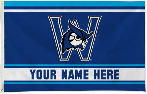 Miniatura 44 de Rico Industries NCAA Abilene Christian Wildcats - Bandera estándar personalizada de 3 x 5 pies, fabricada en los Estados Unidos, decoración