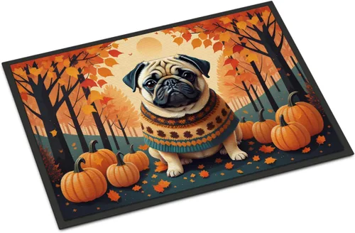Miniatura 35 de Caroline's Treasures DAC1041MAT - Tapete de algodón de Tulear para puerta delantera, 18 x 27 pulgadas, para interiores y exteriores, para entrada