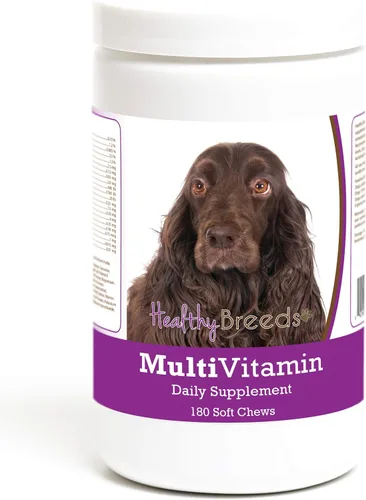 Miniatura 140 de Healthy Breeds Bulldog francés multivitamínico suave masticable para perros 180