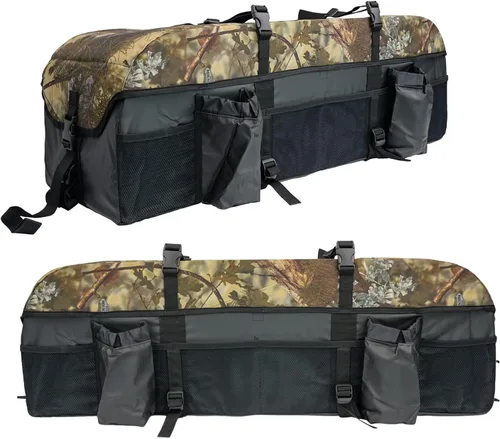 ATV TEK Arch Series Bolsa de expedición para caza y pesca, bolsa de carga para la parte trasera de ATV/UTV - Kings Mountain Shadow Camo