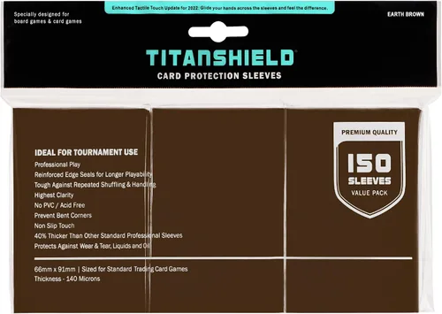 Miniatura 30 de TitanShield Fundas Premium para Cartas Compatibles con Pokémon, One Piece, Lorcana, Flesh & Blood, y Magic The Gathering MTG
