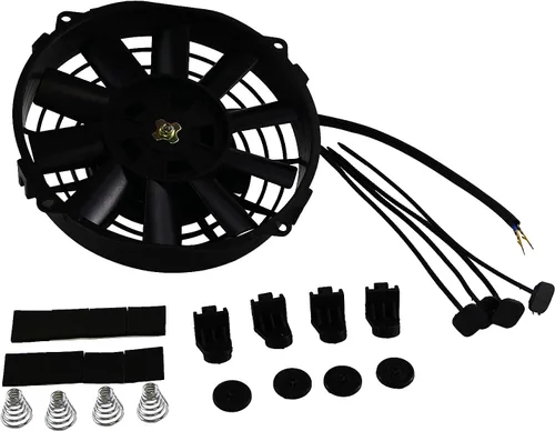 Miniatura 4 de Transmisión universal del motor de aluminio AN10 30 hileras kit de enfriador de aceite con soporte + manguera adaptadora+kit de ventilador de 7