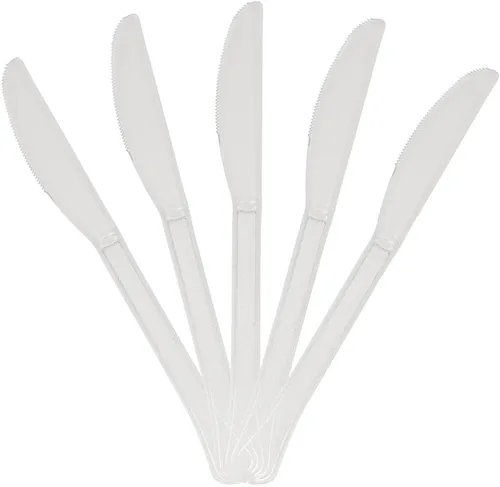 Miniatura 17 de JAM Paper Premium Utensils Party Pack - Cuchillos de plástico - Fucsia rosa intenso - 48 cuchillos desechables/paquete