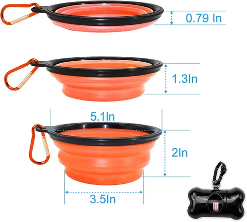 Miniatura 9 de BARKBAY Correas de perro para perros grandes, correa resistente de 4/5/6 pies con cómodo mango acolchado e hilos altamente reflectantes para perros