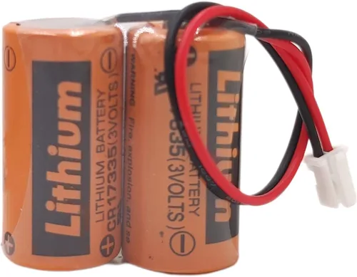 Miniatura 2 de SHENYANG MR-BAT6V1 2CR17335A WK17 6V 1800mAh Batería con enchufe para Mitsubishi CNC