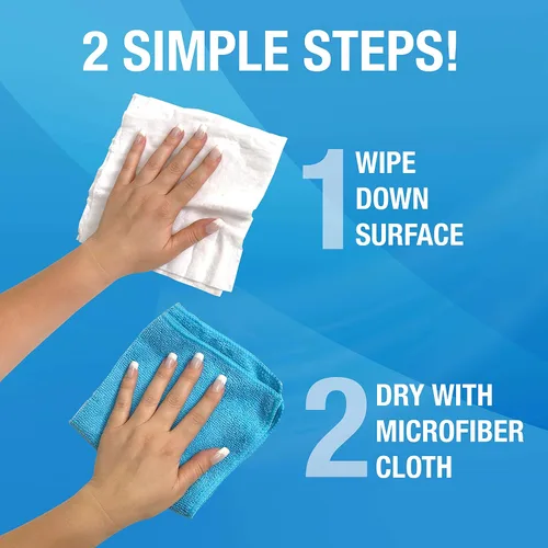 Miniatura 5 de MiracleWipes Para acero inoxidable, ideal para cocina y electrodomésticos, incluyendo horno, refrigerador, lavavajillas, microondas, fregadero