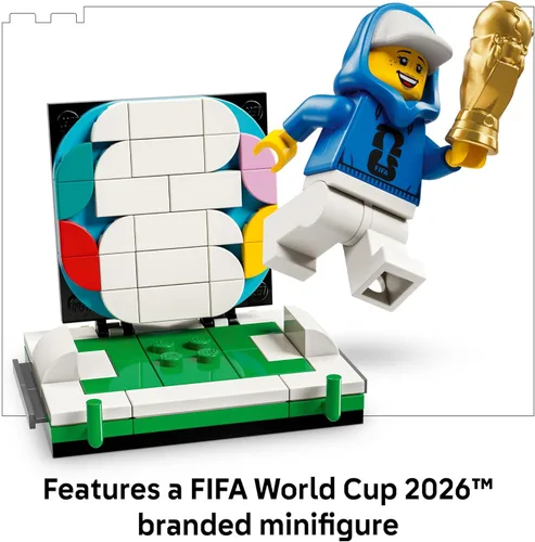 Miniatura 5 de Conjunto de construcción del trofeo oficial del Mundial de la FIFA de LEGO Ediciones - Kit para exhibición en dormitorio, oficina en casa, estante