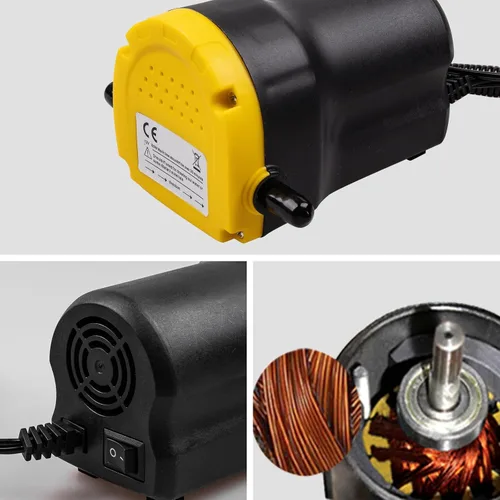 Miniatura 5 de Bomba extractora de aceite de 12V 60W, bomba de cambio de aceite mejorada, bomba extractora de transferencia de líquido diesel de succión