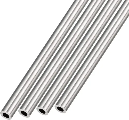 Miniatura 17 de METALLIXITY Tubo de acero inoxidable 304 (0.039 in de diámetro exterior x 0.008 in de pared T x 9.843 in de largo), 4 piezas, tubo recto