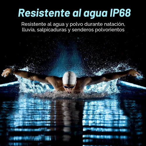 Miniatura 8 de Relojes inteligentes para hombre, Android y iPhone, 1.8 pulgadas HD Alexa reloj inteligente integrado con llamadas Bluetooth, IP68 impermeable