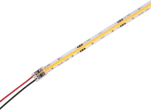Miniatura 2 de WAC Lighting Gemini - Cinta LED COB de 24 V CC sin diodos visibles, 2700 K, cálida 1.2 W y 100 lúmenes por pie, carrete de 15 pies, cortable cada 2