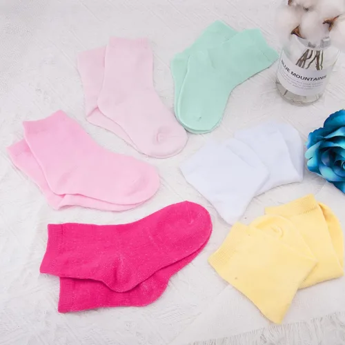 Miniatura 5 de Duufin 18 pares de calcetines de algodón de corte medio para niños