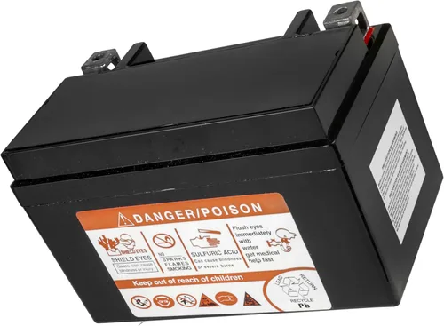 Miniatura 6 de Caltric Agm - Batería compatible con Kymco Agility 50 2009 2010 2011 2012 2013 2014