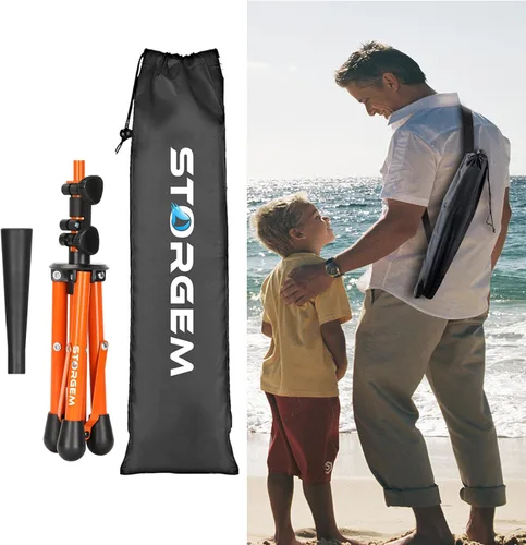 Miniatura 8 de Storgem Baseball and Softball Tee,Batting Tee for Kids,Baseball Tees for Hitting,T Ball Training Stand,Easy Height Adjustment Naranja