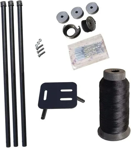 Miniatura 5 de Máquina de reparación de zapatos de zapatero de mano Máquina de coser de doble línea de nailon de algodón Máquina de coser manual de cuero Máquina