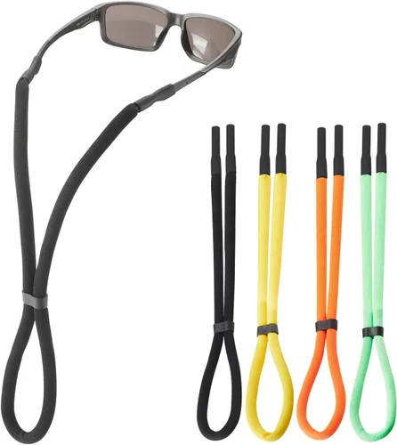 Miniatura 13 de Soporte para correa de lentes de sol para flotar, cordón ajustable para correa de lentes para hombres y mujeres, soporte para correa de gafas