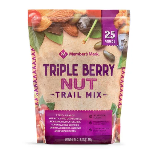 Miniatura 2 de Member's Mark Triple Berry Nut Trail Mix (2.5 libras) (paquete de 2)