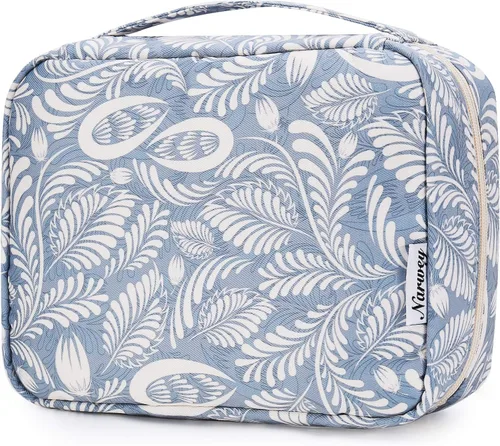 Miniatura 15 de Narwey Pequeña Bolsa de Aseo Colgante de Viaje para Mujeres, Bolsa de Viaje para Artículos de Tocador, Organizador de Bolsa de Maquillaje Bolsas