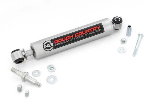 Miniatura 2 de Estabilizador de dirección N3 de Rough Country para Jeep TJ, YJ, XJ, ZJ y GM - 8731730