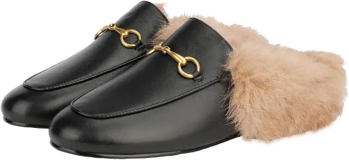 Miniatura 2 de ARQA - Mocasines de piel, sin talón ni cordones, de tacón bajo, para mujer.