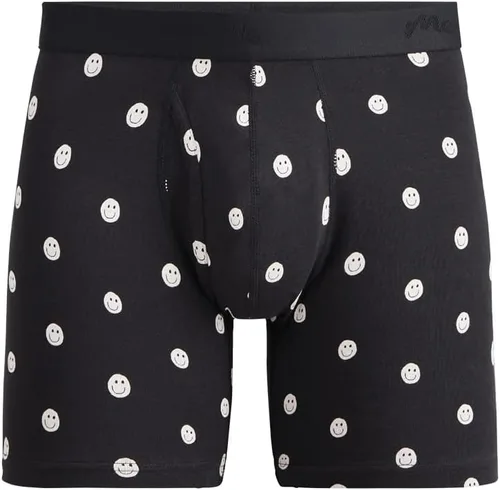 MeUndies Calzoncillos tipo bóxer de algodón elástico para hombre con bragueta - Ropa interior para hombre - Tela exclusiva de Tienda