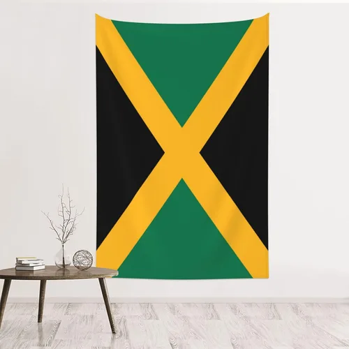 Miniatura 13 de JUHIOPOI Tapiz de bandera de Brasil, decoración de pared, tapices artísticos para colgar en la pared, tapiz de pared para dormitorio, sala de estar