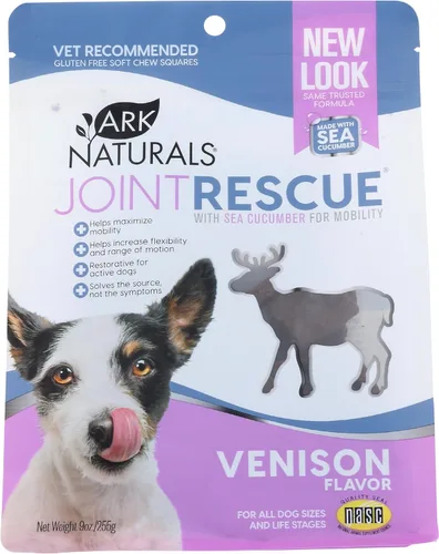 Miniatura 12 de ARK NATURALS Golosinas para la movilidad articular Sea Mobility Joint Rescue para perros, sabor cordero, suplemento articular con glucosamina