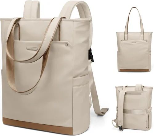 Mochila convertible para mujer, mochila de trabajo, bolso de viaje, mochila para laptop, bolsa de libros para universidad, enfermera, viaje,