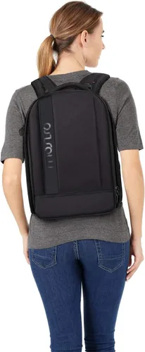 Miniatura 6 de MOSISO Mochila para cámara, mochila para fotografía DSLR/SLR/sin espejo con amortiguación acolchada, bolsa para cámara a prueba de golpes con Negro