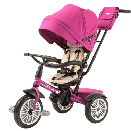 Bentley Trike, bicicleta todo terreno para niños pequeños 6 en 1, con licencia oficial y diseñada por Bentley Motors UK; el triciclo de bebé a niño