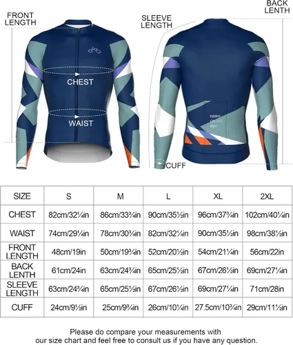 Miniatura 5 de INBIKE Camiseta de ciclismo de manga larga transpirable y de secado rápido con 3 bolsillos traseros para hombres y mujeres