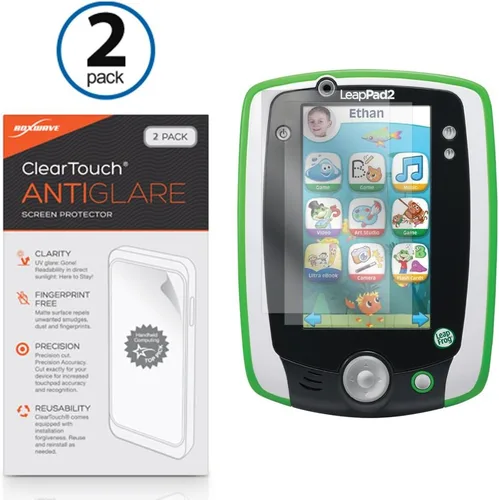 Miniatura 4 de BoxWave ClearTouch - Protector de pantalla antideslumbrante (2 unidades) – Película mate antihuellas compatible con LeapFrog Leappad2, Leappad1